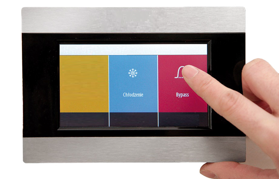 Rekuperator - Monitor Sterujący